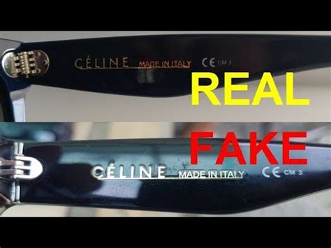 celine triomphe sunglasses fake vs real|How to Spot Real Phoebe Philo.